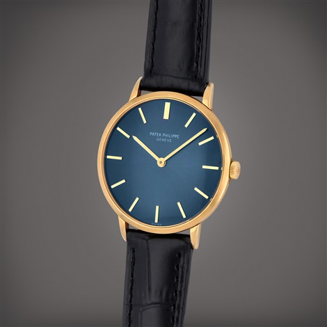 Patek Philippe Calatrava Reference 3468 A yellow gold wristwatch Circa 1978 by Patek Philippe Cie. on artnet